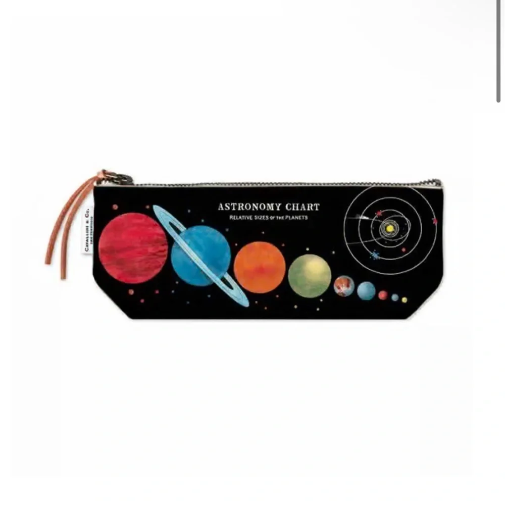 Cavallini & Co. Vintage Mini Pouch Astronomy Chart, NWT.